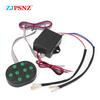 12V 8 Tones Musical Air Horn Electric Snail Horn For Vehicles Motorcycles Car With 8 Sounds Control Box Button Universal