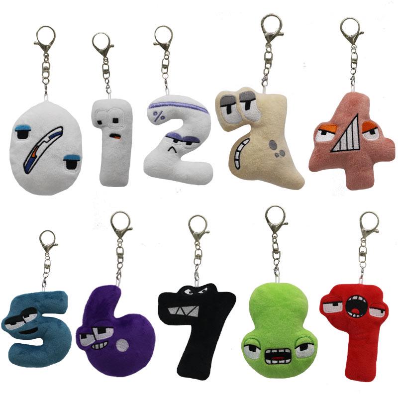 Creative Plush Alphabet Lore: Educational Number Dolls 0-9 for Kids