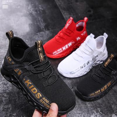 Pantofi sport pentru copii Pantofi sport la modă pentru copii Băieți plasă respirabil alergare sport pantofi casual plat