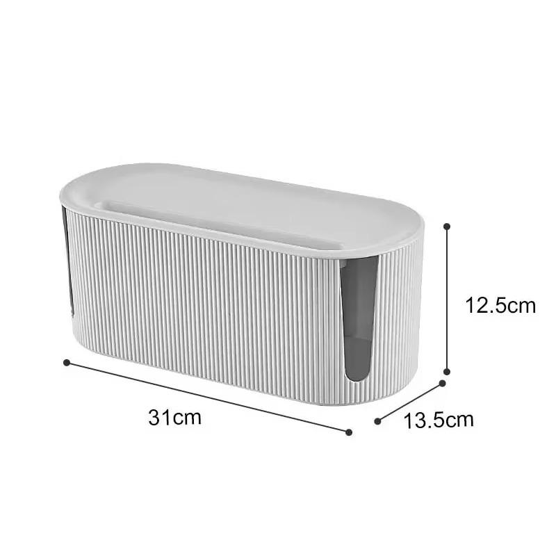 Plug-in Board Storage Box Data Cable Socket Plug-in Power Cable Organizer Wiring Board Concentrator Artifact Wire Storage Boxes