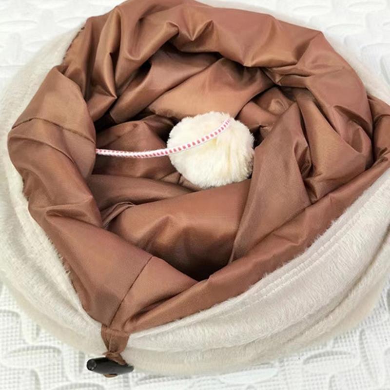 Cats Toys Tunnel Tube Tunnels Collapsible Kitten for Play Tent Interactive Toy Cats House for Rabbit Small Animals