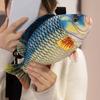 Ocean Animal Fish Single Shoulder Bag Plush Fish Plush Crossbody Bag  Kids Toy