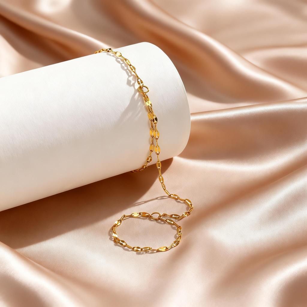 Luxury Minimalist Gold Plated Thin Chain Finger Ring Hand Chain Bracelets for Women, Party Elegant Stainless Steel Jewelry
