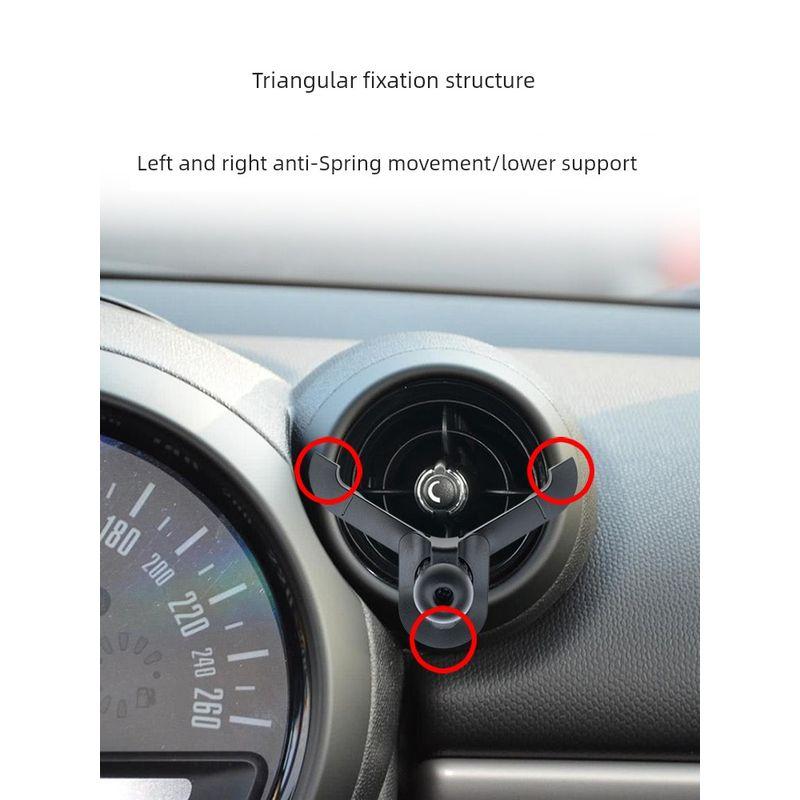 Per BMW Mini One Porta Telefono per Auto Speciale Mini Cooper Supporto per Supporto di Navigazione per Bocchetta d'Aria