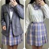 Sivrusn High School Girl Uniform Cosplay Set for High School and Junior High School Cute Costume for Photo Entrance Cultural and School Size M Set,