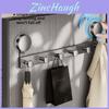 Suction Cup Door Hook Organizer With Strong Adhesive For Home Storage And Hanging Clothes