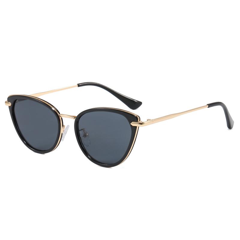 

Cat Eye Shape Sunglasses for ladies European American Style trendy Glasses for Woman High Quality Men Sun Glass