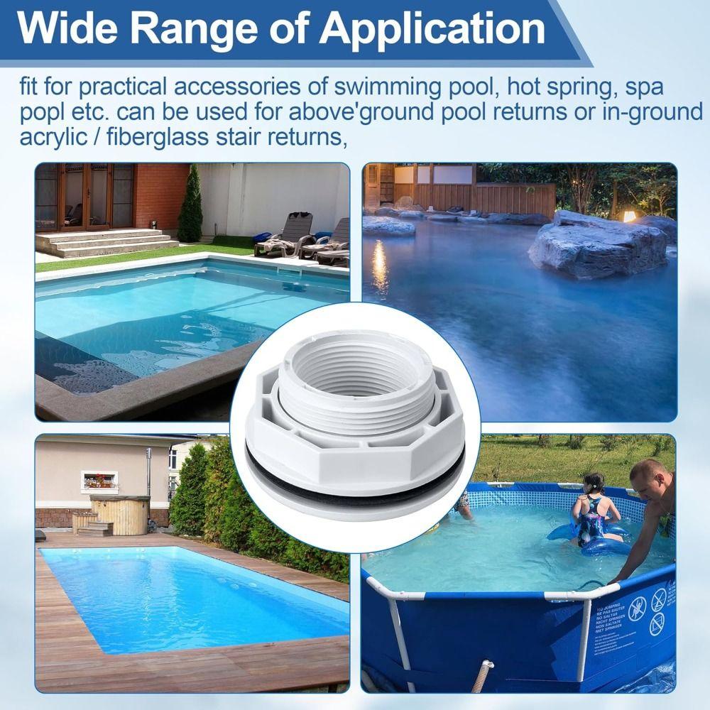 With Locknut Pool Return Fitting With Gasket Pool Water Return Fitting  for Hayward SP1023