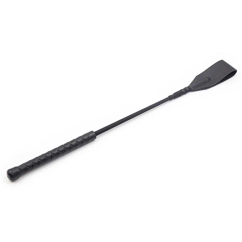 Bondage Boutique Slim Leather Riding Crop Horse Whip pony Spanking Knout BDSM Lash Fetish Flogger Sex toys for Women/Couples