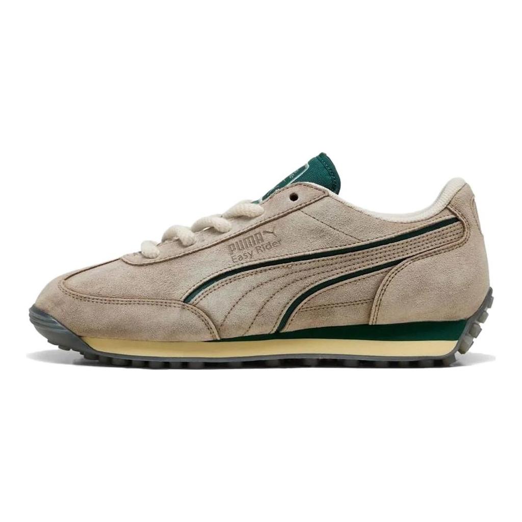 Squid Game X Puma Easy Rider Alpine Snow Dark Myrtle Unisex Sneakers Cream Club-Red 403643-01