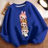 Children's Fashion Sweatshirts, Loose Long-sleeved Sweatshirts for Boys and Girls in Spring and Autumn