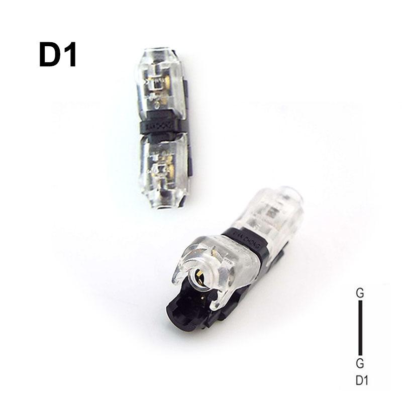10pcs electric Wire Connector T type Quick Splice Electrical Cable Crimp Terminals for Wires Wiring 22-18AWG LED Car Connectors