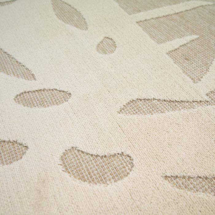Tapis scandinave moderne doux écru 120x160