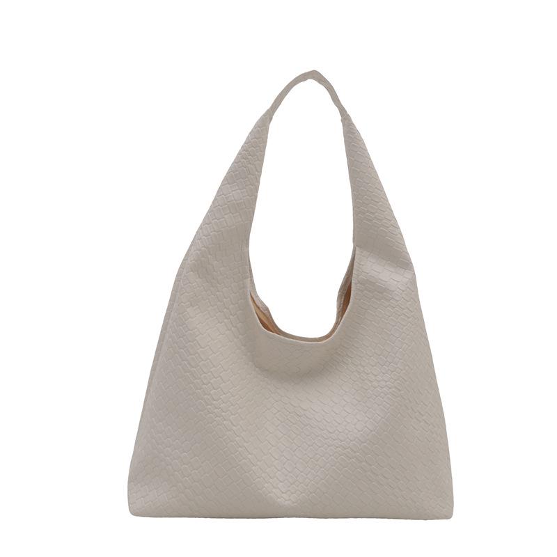 Women's High-Capacity Retro Underarm Tote - 2024 Autumn/Winter Single Shoulder Bag