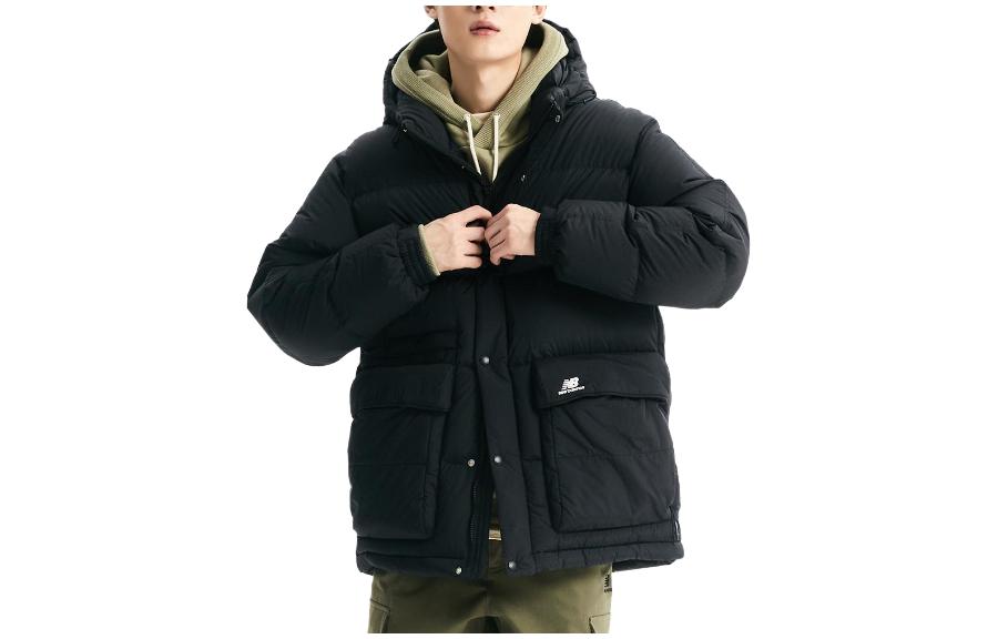 Куртки и пальто New Balance Мужские Черные NBNPD41113-19 L