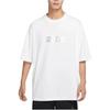 Jordan T Shirts Men's White Crew Neck Moderate Straight Fit DX4251-100
