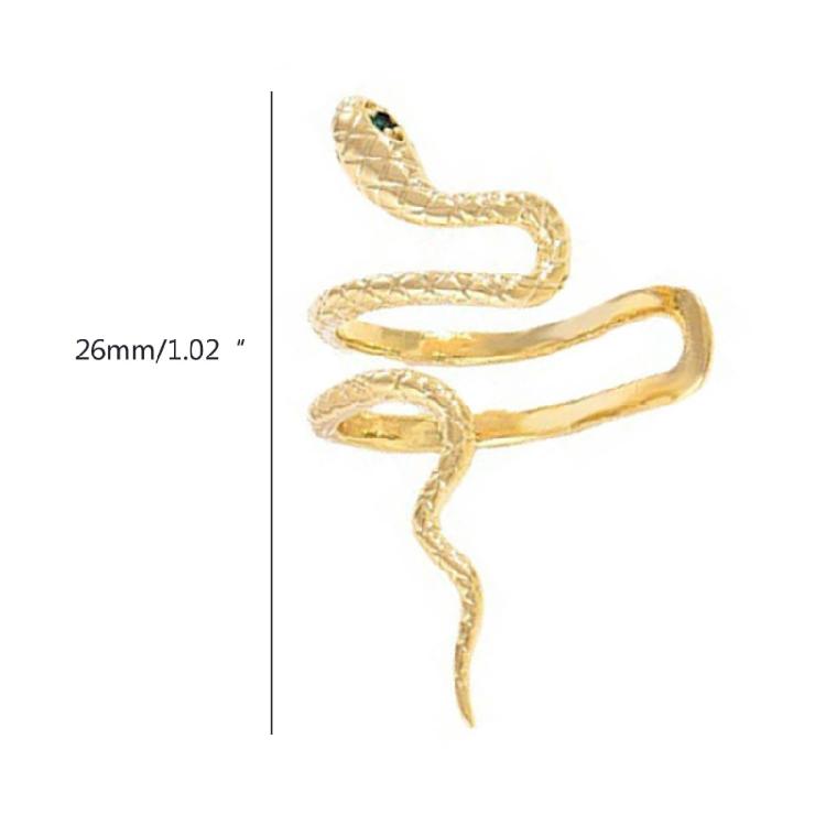 Climber Crawler Snake Clip On Wrap Earring Ear Cuff Earrings For Women Party