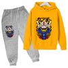 2025 Gundam Casual Kids Clothes 2 Piece Hoodies Set Clothing Cool Girls Clothing Boys Tracksuit Children Baby Clothes