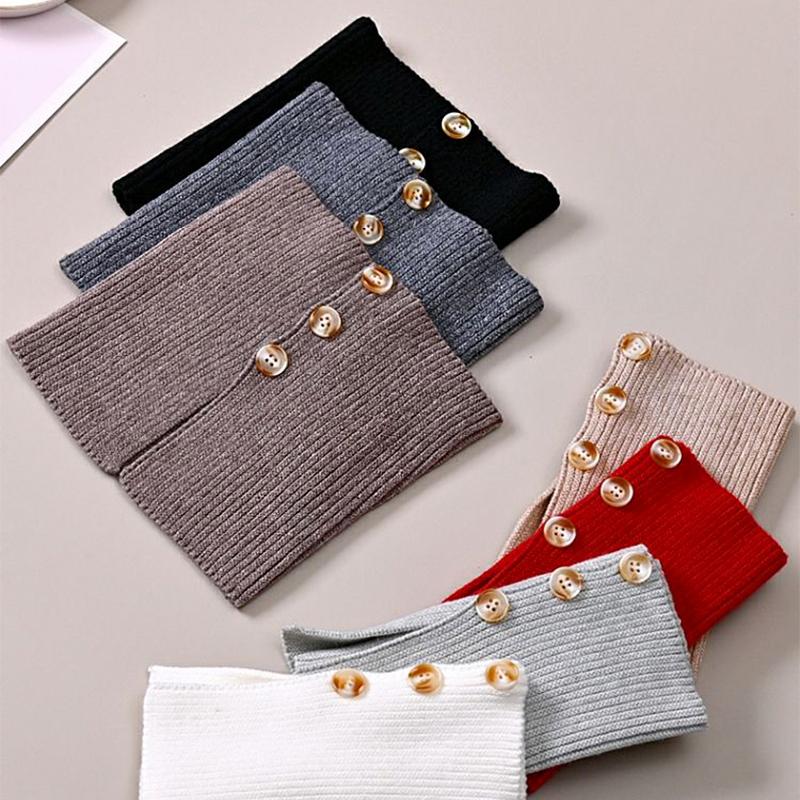 1PC Fil de Polyester Pratique Confortable Décoratif Tricoté Faux Col Vêtements Divers Tricots Doux