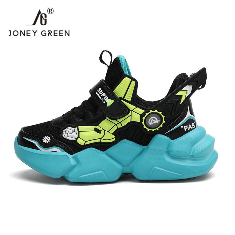 High Quality Spring Children'S Shoes Breathable Sneakers For Boys Fashion Lightweight Soft Bottom Running Shoe Tenis Infantil