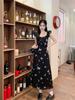 [Double layer + inner lining] Xiaofei sleeve butterfly suspender dress children's summer French temperament is beautiful, waist length