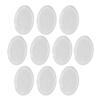 10 Pcs One Handed Gadgets Adhesive Clear One Handed Jar Bottle Lid Opener for Weak Hand