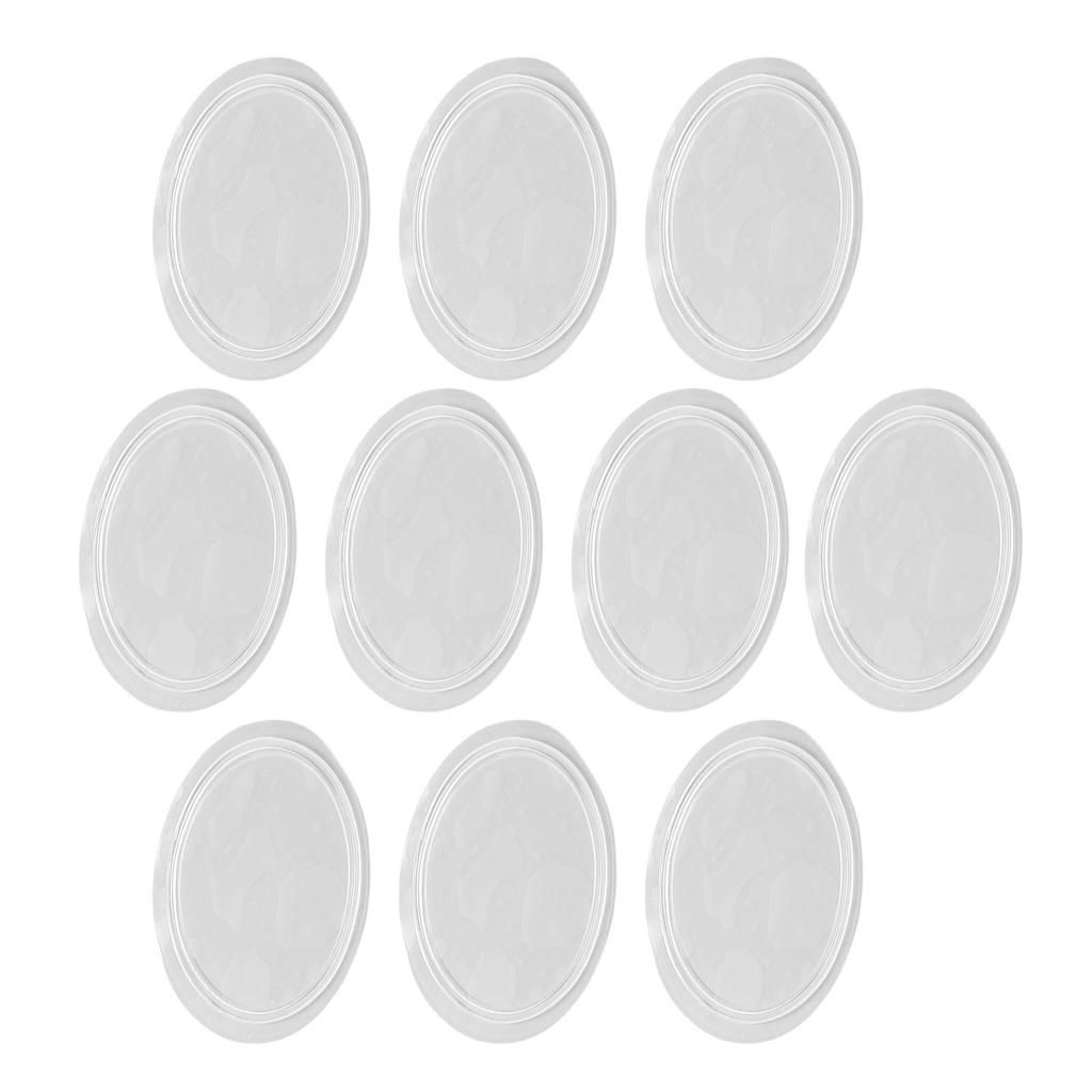 10 Pcs One Handed Gadgets Adhesive Clear One Handed Jar Bottle Lid Opener for Weak Hand