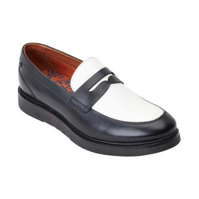 Mens Sid Leather Penny Loafers