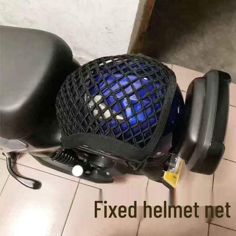 Adjustable Elastic Storage Net for Motorcycle Trunks