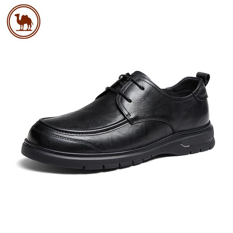 Camel Men s Business Casual Leather Derby Shoes 42 чёрный