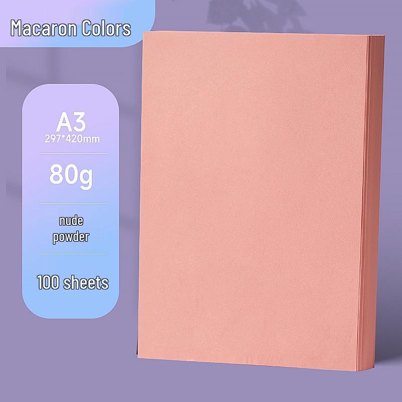 Macaron Color A4 Paper: Pink & Assorted, for Printing, Crafts, Origami & Kids' Projects