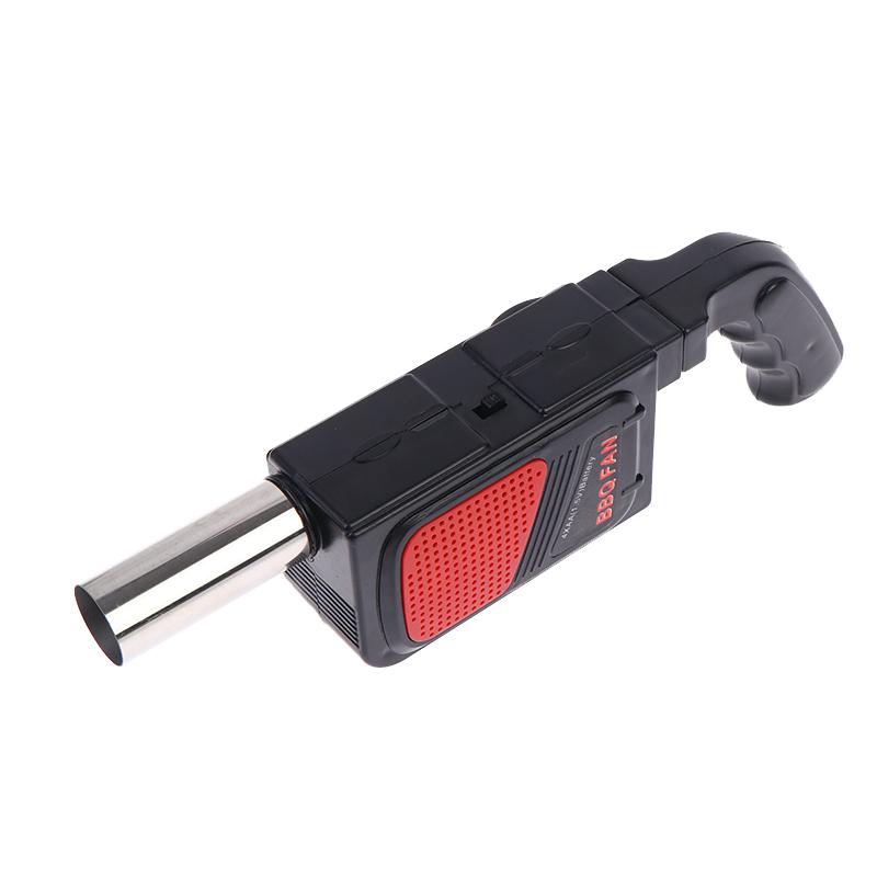 Handheld Electric BBQ Fan Air Blower Portable Battery Operated for Outdoor Camping Grilling Picnic Cooking Tool