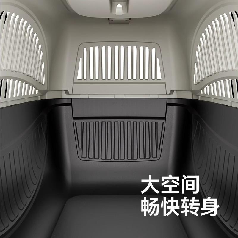 Cat Carrier Airline Approved Pet Travel Bag Portable Stress Free Cage for Cats and Small Dogs