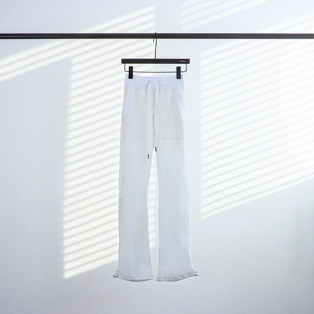 Nude Feel High-Waisted Cargo Yoga Pants - Women's Slimming Drawstring Fitness Trousers