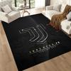 Juventus Floor Rug Office Rug Suitable For Playrooms Game Room Balcony Hallway Antislip Carpet Office Home Decor Best For Christmas