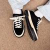 Fashion 2025 New Canvas Skateboard Shoes Men Lace Up Vulcanized Canvas Shoes Mens Designer Flat Loafers Non-slip Casual Sneakers for Man