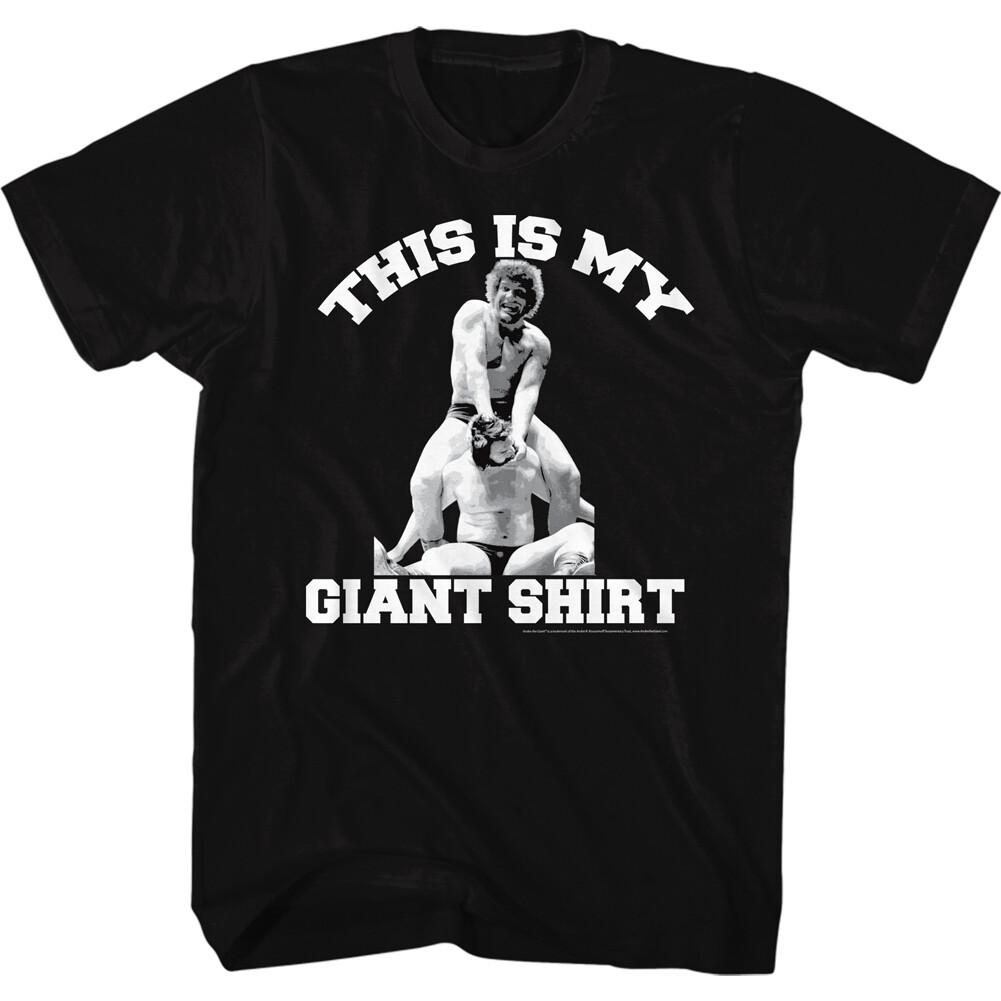 Andre The Giant This Is My Giant Shirt WWE Wrestling Legend Men T Shirt XXL