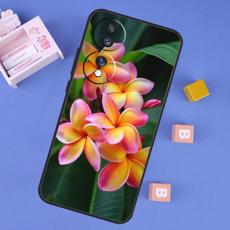 

Frangipani Flowers Case For Honor Win RT 400 200 Pro 50 70 90 X9a X9b X9c X9d X8b X8c Magic 8 Pro 6 7 Lite Cover Honor 70 Lite