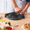 Tortilla Press, 10 Inch Tortilla and Roti Maker, Cast Iron Heavy Duty Tortilladora Press, Pre-Seasoned Pataconera Maker with 100 Pcs Parchment Paper,