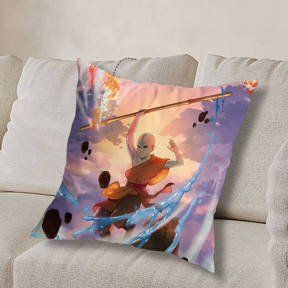 A-Avatar T-The Last Airbender Pillow Case Pillow Case Living Room Sofa Cushion Cover Suitable For Home Bedroom Room Decoration