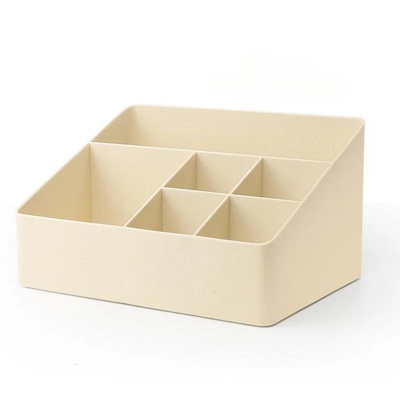 Large Capacity Multi Compartment Makeup Storage Box Desktop Organizer For Cosmetics Skincare And Small Items