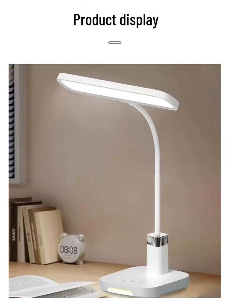 LED Diffused Soft Light Eye Protection Desk Lamp for Study, Reading, Writing, and Office Use