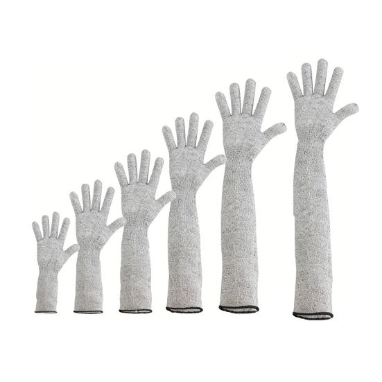 1 Paire de Gants de Manipulation pour Animaux Résistants aux Morsures et aux Griffures Manches de Protection pour Toilettage Utilisation Vétérinaire Manches Protectrices Flexibles pour les Soins aux Animaux Sécurité