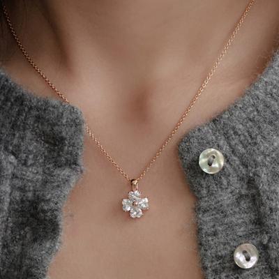 COLLIER TRÈFLE PORTE-BONHEUR GETMEBLING