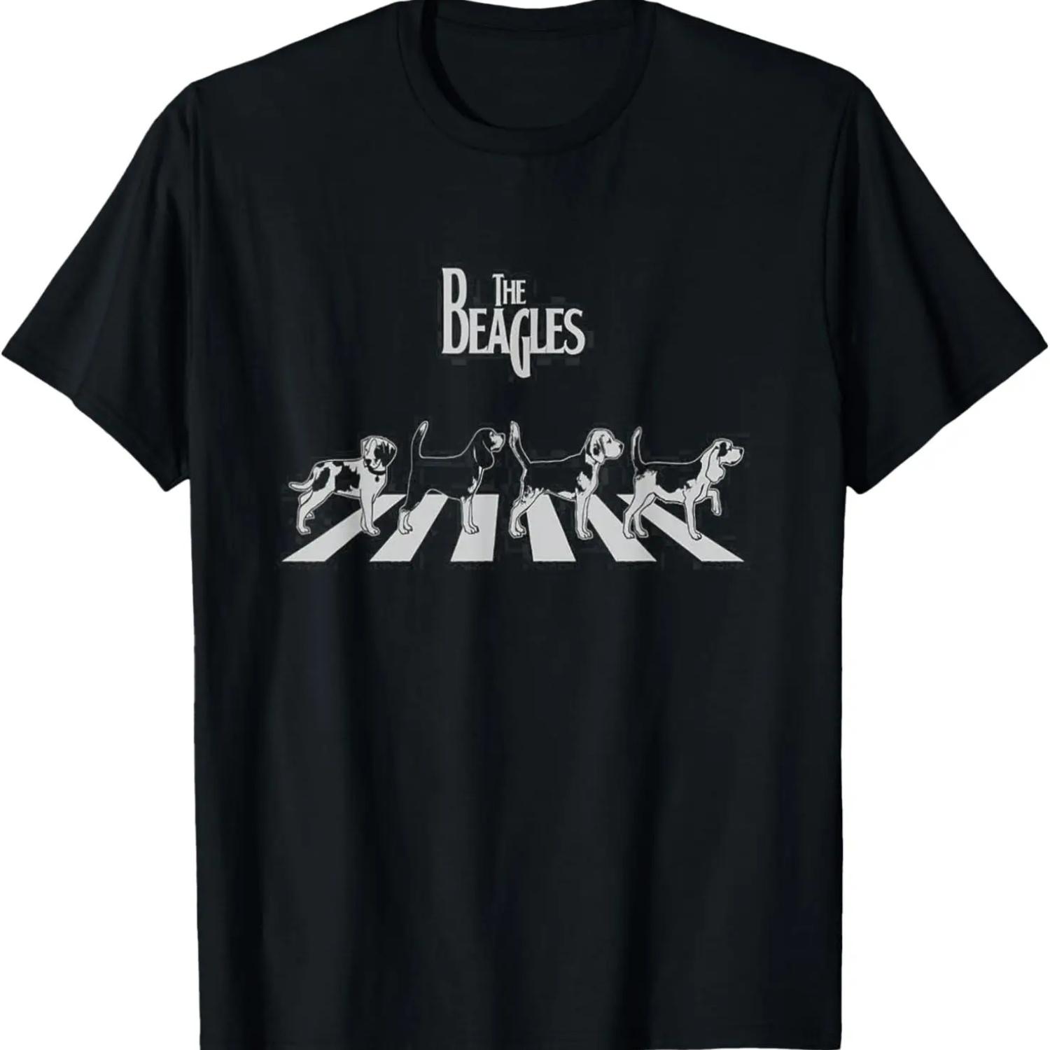 The Beagles _ Funny Beagle T-Shirt S чёрный