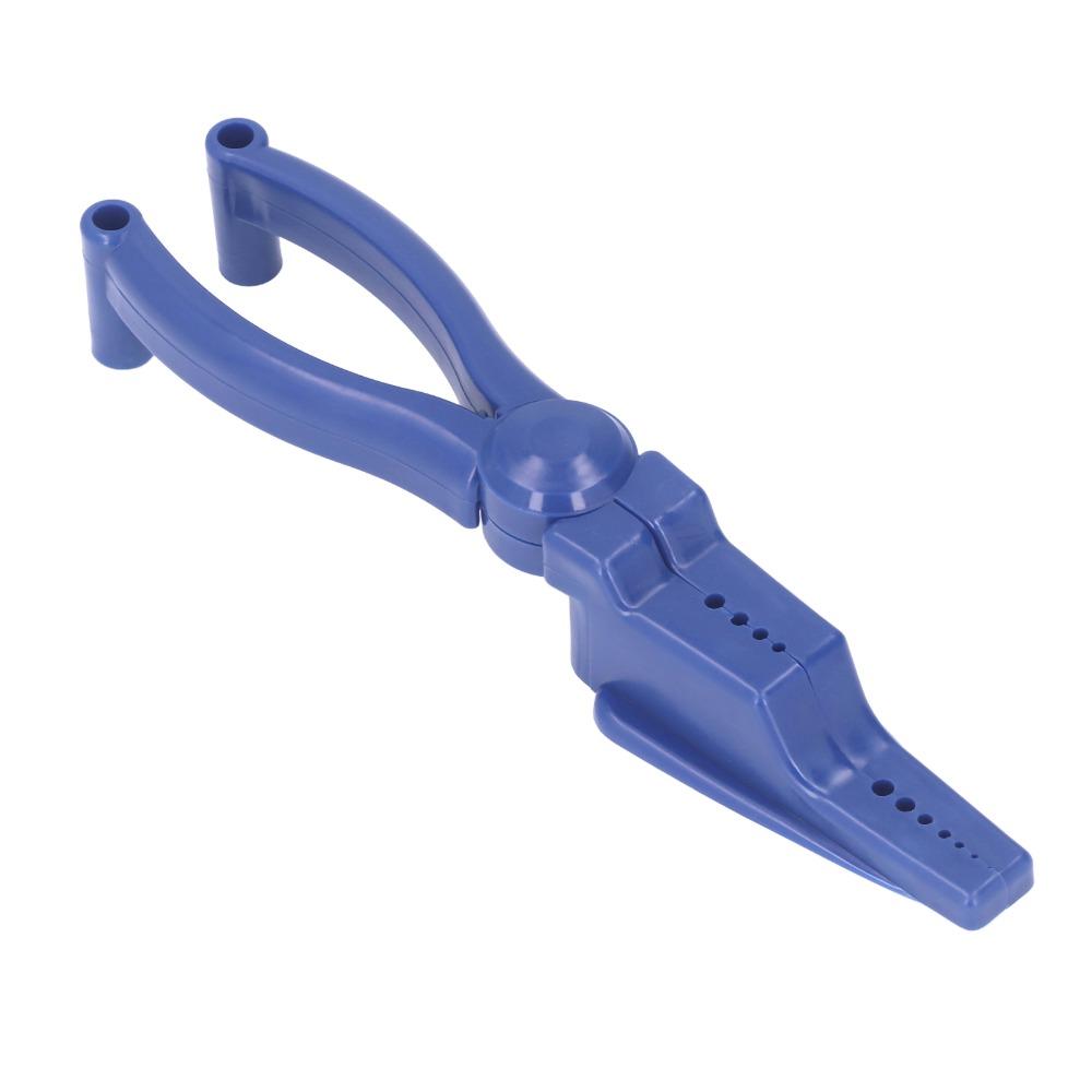 3pcs ABS Plastic Material Nail Holder Pliers Slip Joint Design Nail Guide Pliers Safety Protection