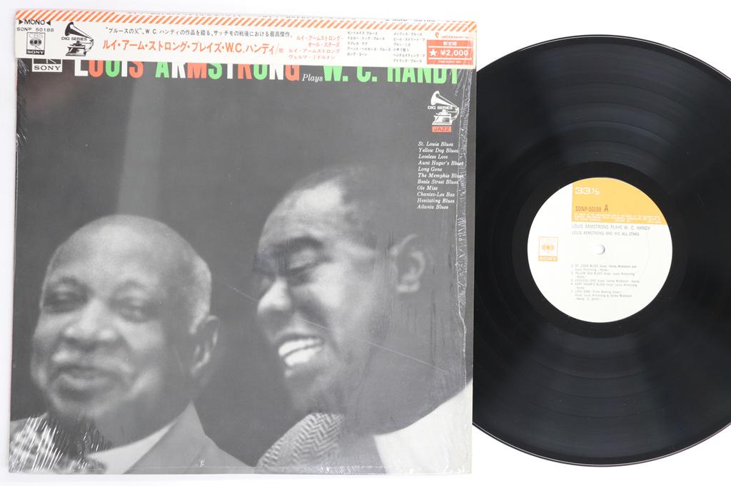 LP Record LOUIS ARMSTRONG - Plays W.c. Handy SONP50188 CBS SONY 1970 Japan Obi Jazz Used