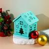 Christmas Tree Candle House Silicone Mold Set Holiday Candle House Mold Silicone Christmas Tree Mold For Seasonal Decors