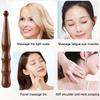 Wood Massage Stick Tool Natural Sandalwood Massager Acupoint Reflexology Tools For Full Body Relaxing Deep Tissue Foot Massage