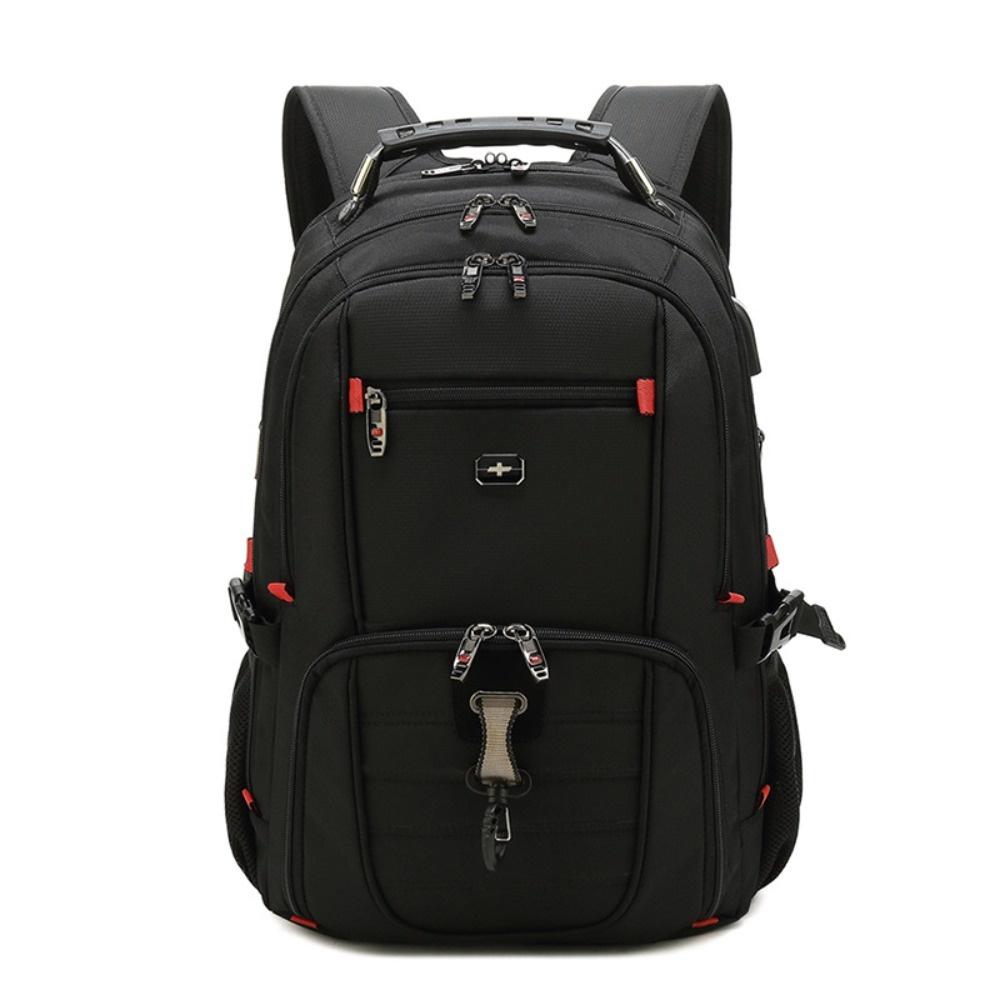 Multifunctional Business Backpack Waterproof Large Capacity Double Backpack Men's Leisure Travel Backpack Premium Sense